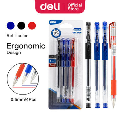 Office Bundle - Mouse Pad, Foldback Clips, Calculator, Stapler, 3 Tier Letter Tray, 3 colour Gel Pens