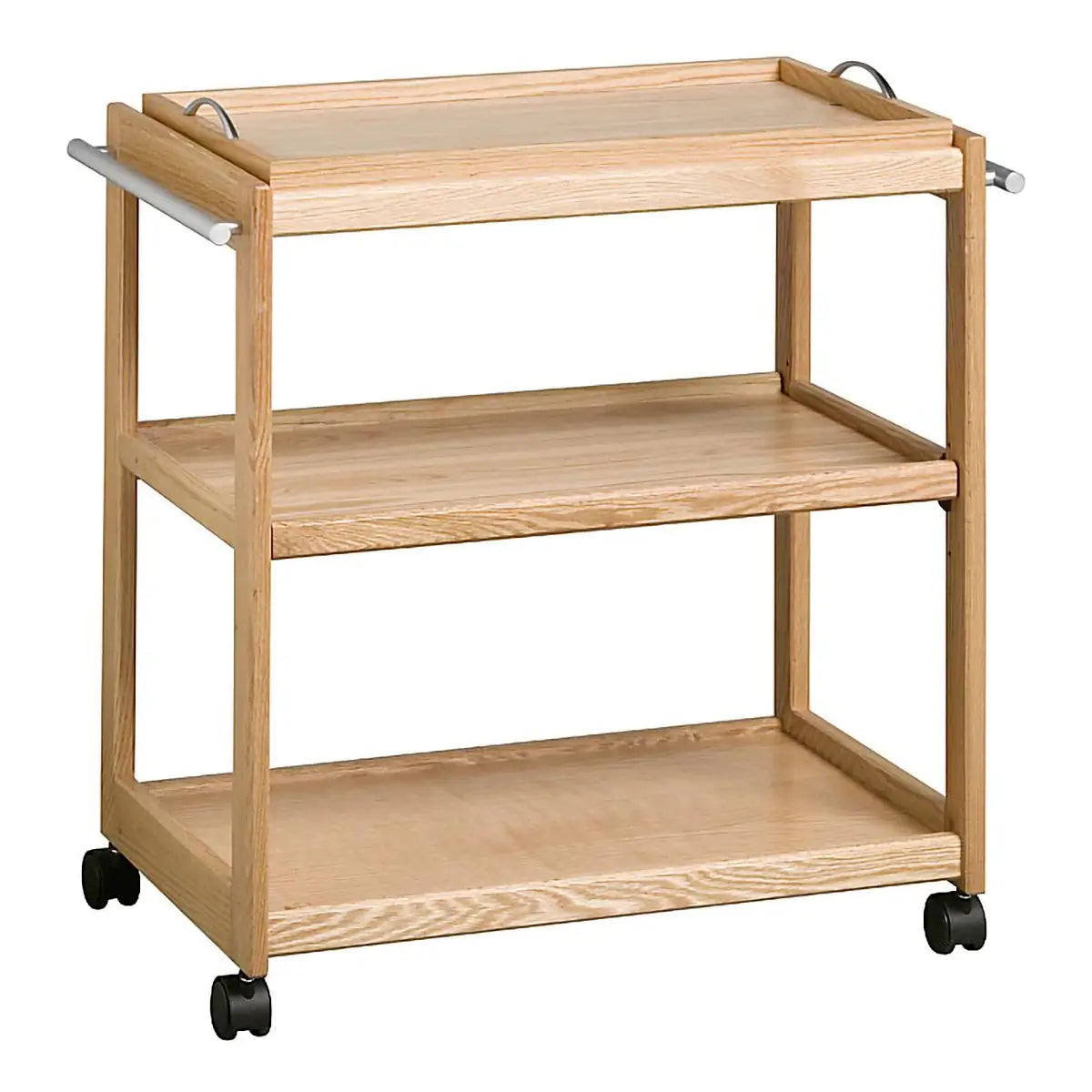 Contract Solid Wooden Tea Trolley