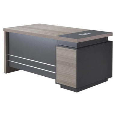 1600mm Straight Desk with Fixed Pedestal - Additional View 7
