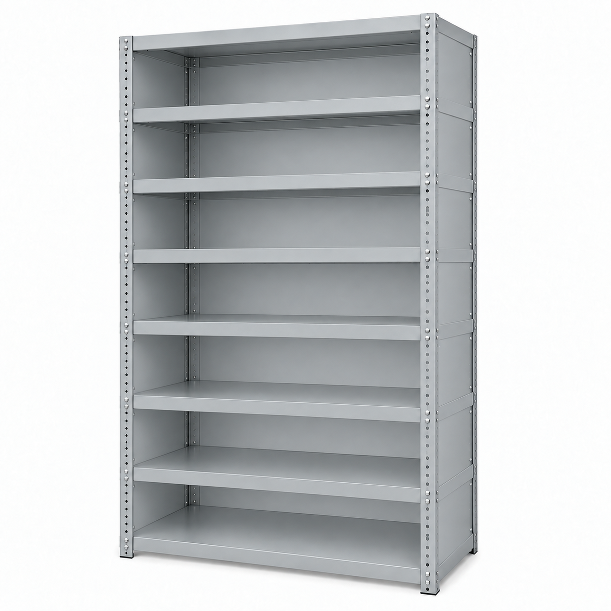 Bolted Closed Steel Shelving Unit – 1900H × 910W × 380D mm