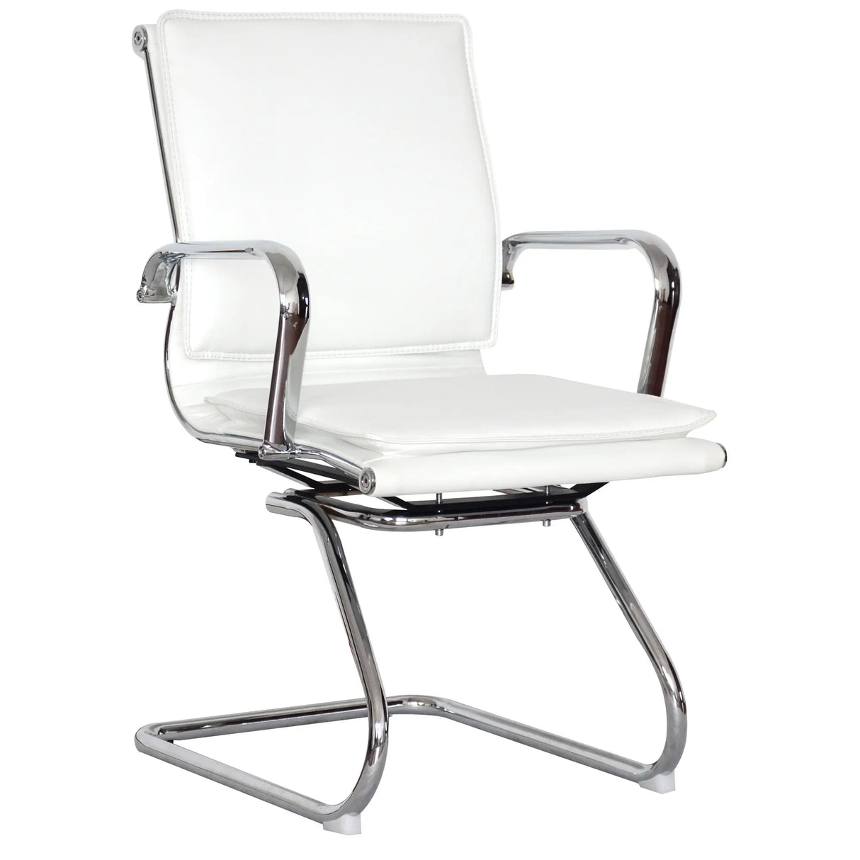 Classic Eames Flat Cushion Visitor Office Chair