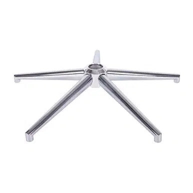 Chrome Office Chair Base with Five Legs, 660 mm in Size, from Office Stock South Africa, Featuring a Modern Design Perfect for Modern Office Decor, with a Sturdy and Sleek Chrome Finish.
