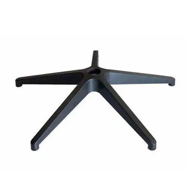Black 700 mm Spider Office Chair Base by Office Stock South Africa, Featuring a Minimalist Design with a Sturdy Five-Star Base, Ideal for a Minimalist Office Chair Setup with a Sleek and Durable Construction.
