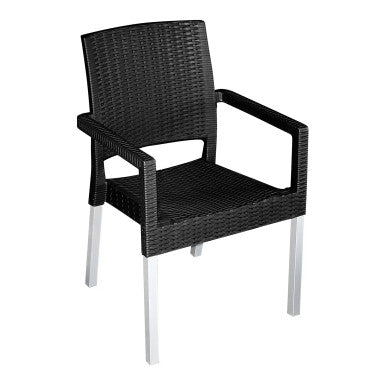 Ruby Black Indoor & Outdoor Dining Chair