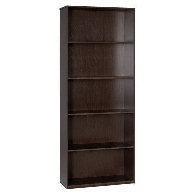 Sorted Book Case 5 Tier in Wenge Melawood