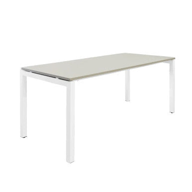 Prowork Office Desk in Accent Melawood 1000L x 750D x 732mm High with 22 mm Top