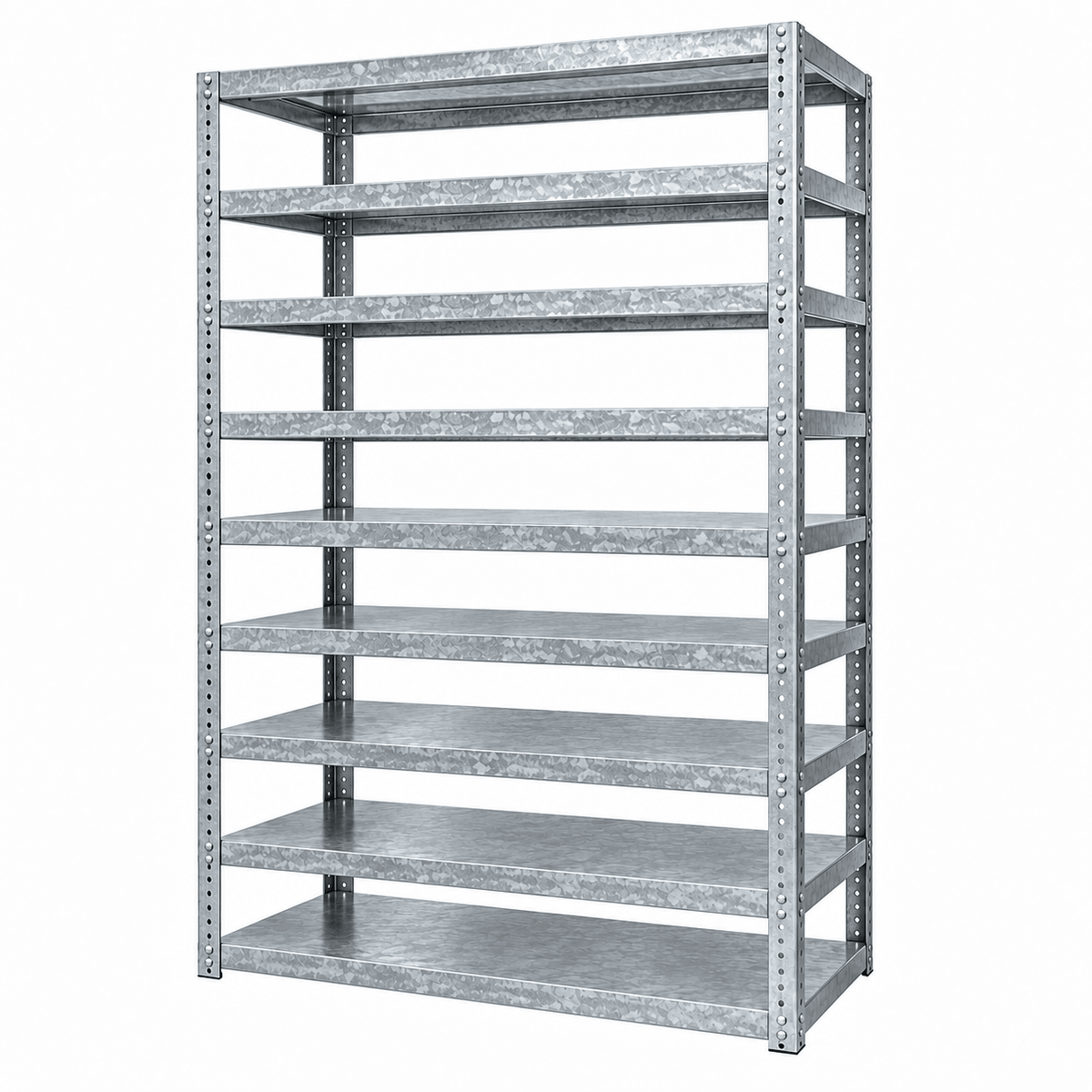 Bolted Open Steel Shelving Unit – 1900H × 910W × 610D mm