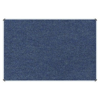 Bulletin Board Ribbed Aluminium Frame (1500x1200mm – Denim)