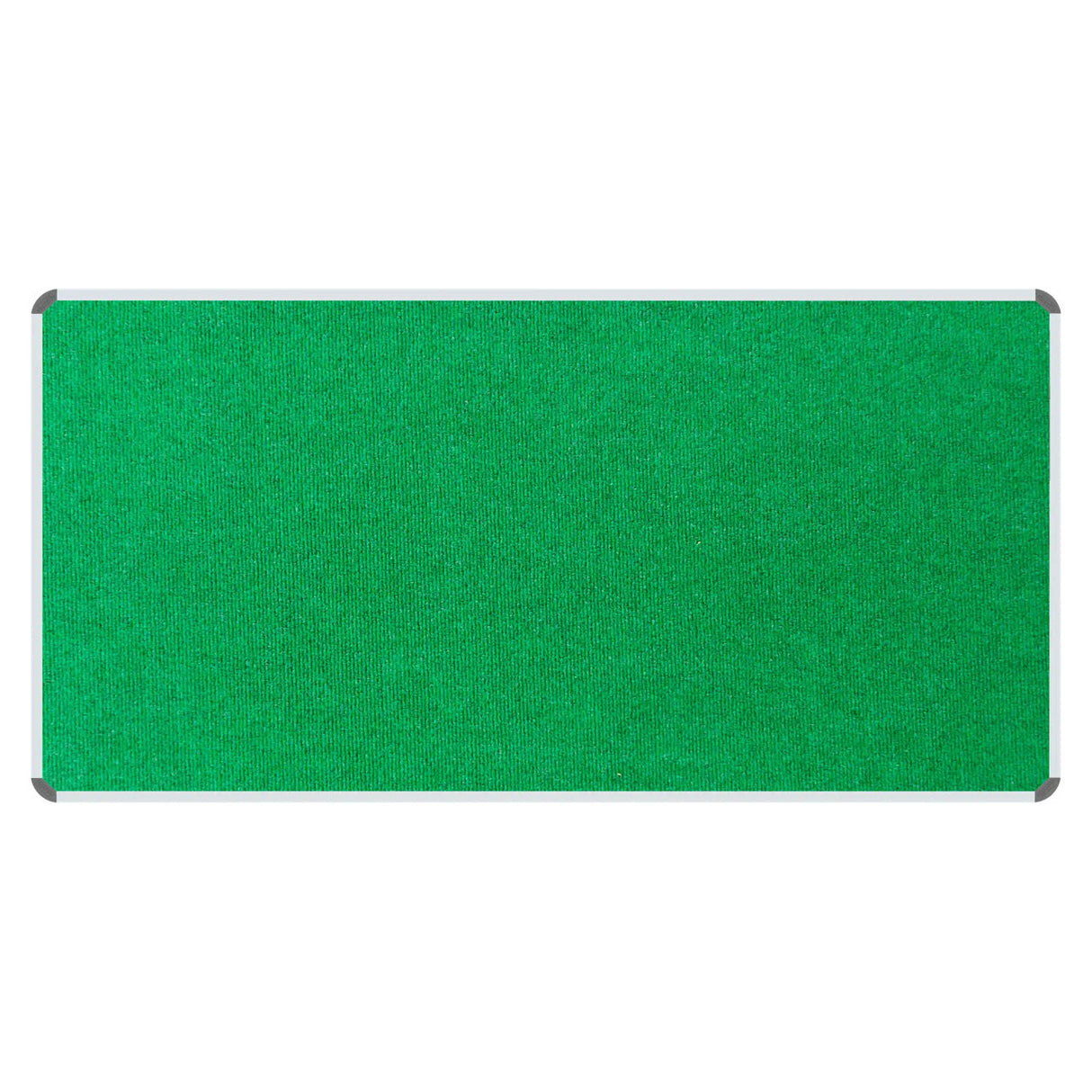 Bulletin Board Ribbed Aluminium Frame (2000x1200mm - Palm)