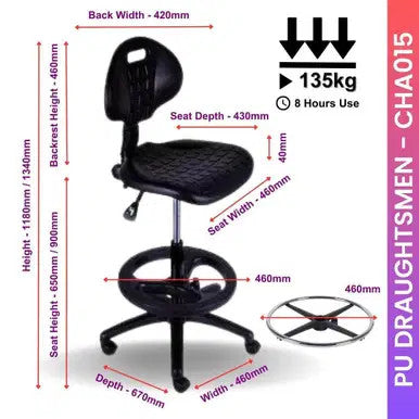 Bum Draughtsman Chair - Additional View 2