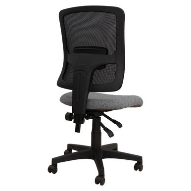 Calvi Typist Mesh Office Chair, Ergonomic Ergonomic Office Chair with Adjustable Height, Lumbar Support, Mesh Backrest, and Cushioned Seat.