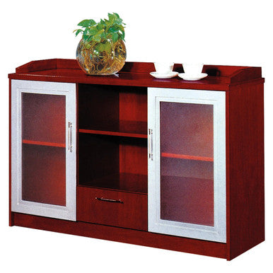 Classic Server Unit - Mahogany Veneer