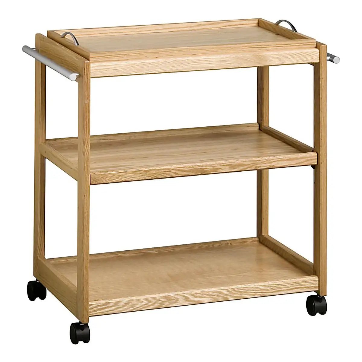 Contract Solid Wooden Tea Trolley