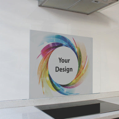 Decorative Glass Wall Tile (598 x 650 x 6mm) Customized Print