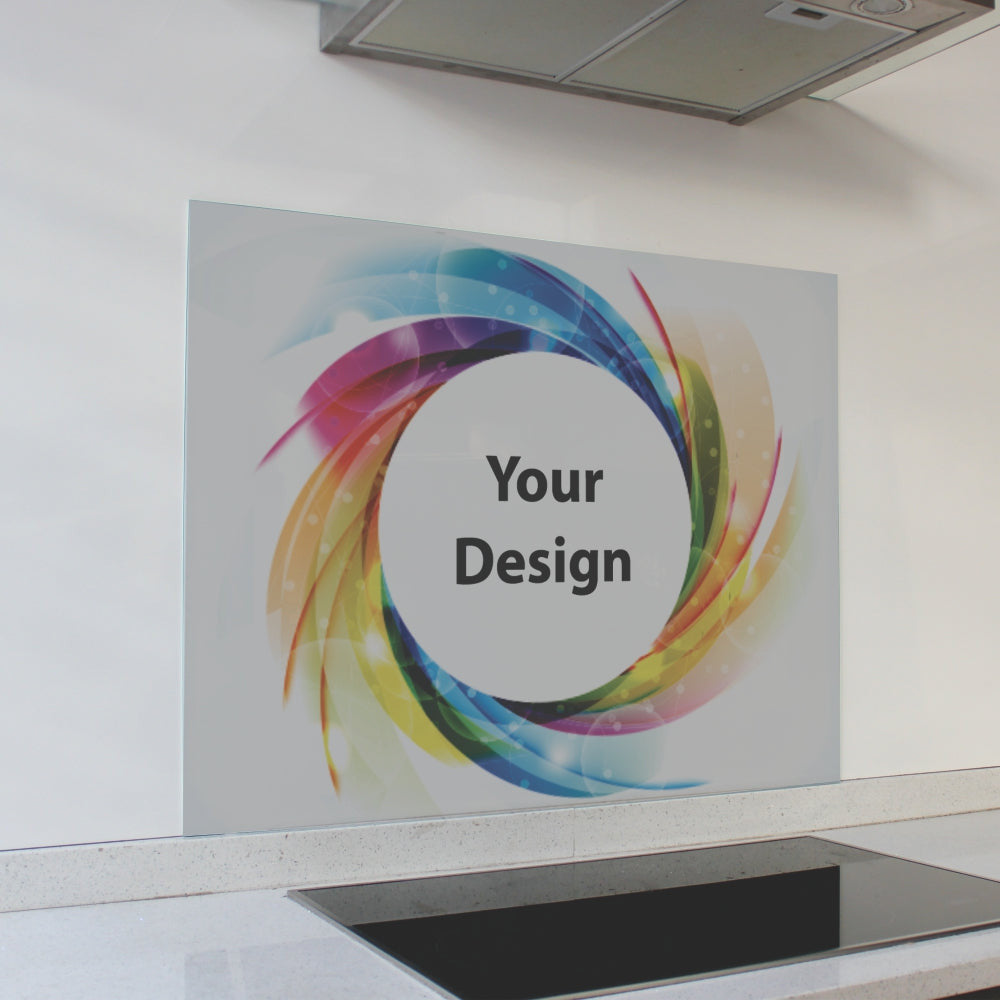 Decorative Glass Wall Tile (898 x 700 x 6mm) Customised Print