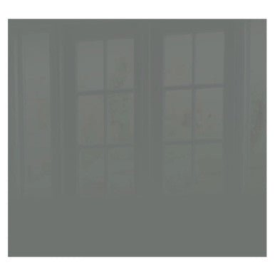 Decorative Glass Wall Tile (598 X 650 X 6mm) Mouse Grey