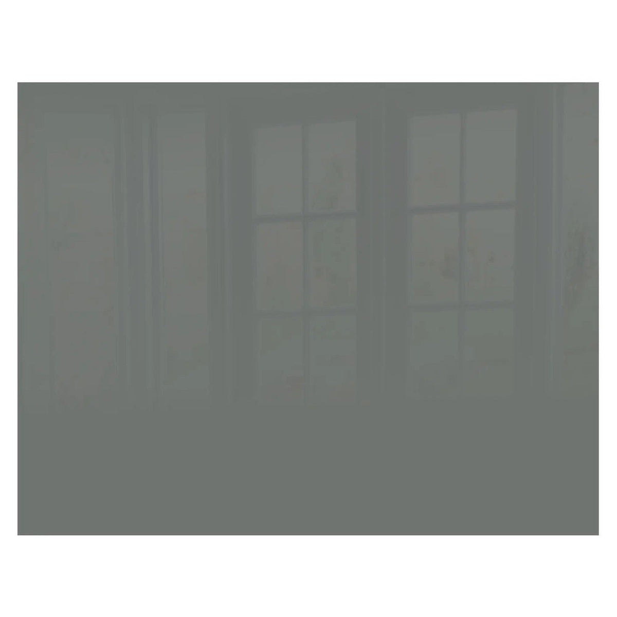 Decorative Glass Wall Tile (898 X 700 X 6mm) Mouse Grey