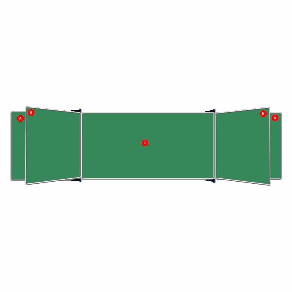 Educational Board Magnetic Chalkboard (1220 × 1220 – Side Panel – Option A)