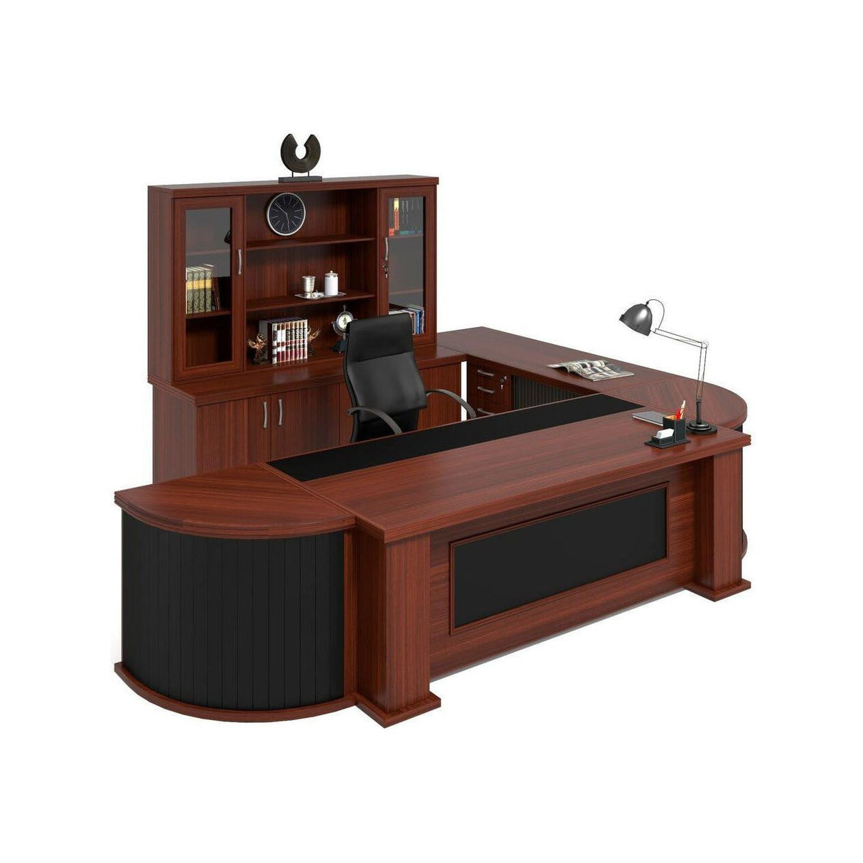Embassy Executive Desk in Veneer Wood