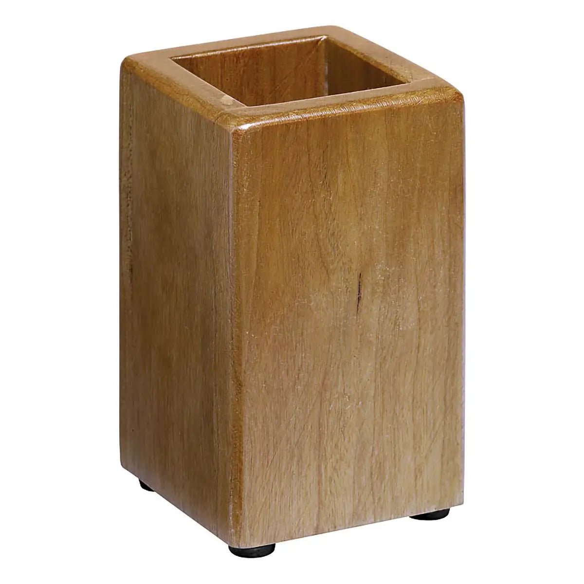 Executive Solid Wood Pencil Cup