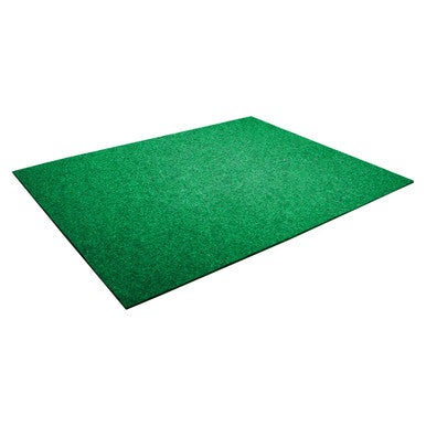 Floor Protector Ribbed Non-Slip 1200 x 850 x 5.5 mm Palm CP1044Z, a Green Ribbed Non-Slip Rubber Mat for Floor Protection.
