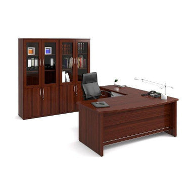 Focus Executive Desk in Veneer Wood