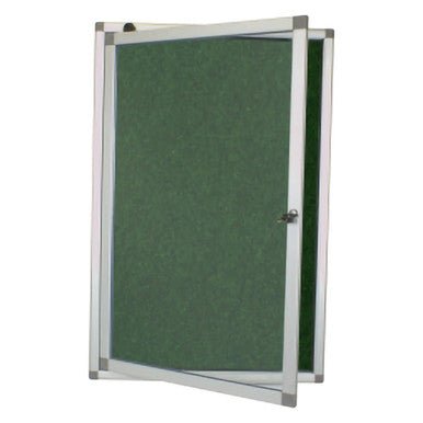 Hinged Pinning Display Case (900 × 600mm – Green)
