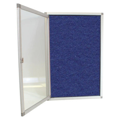 Hinged Pinning Display Case (900*600mm - Royal Blue)