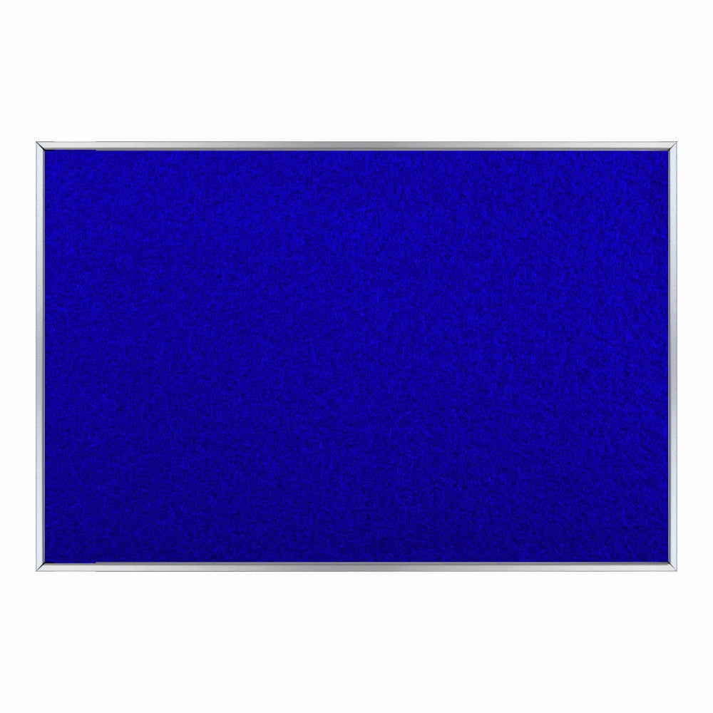 Info Board Alufine Frame (900 x 600mm - Royal Blue)
