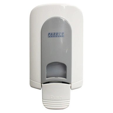 Janitorial Wall Mounted Soap Dispenser (Manual – 500ml – White/Grey – Gel Pump)