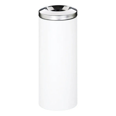 Life Innovation Stainless Steel Standing Litter Bin with Galvanised Bin Inner | Office Accessories | Office Stock