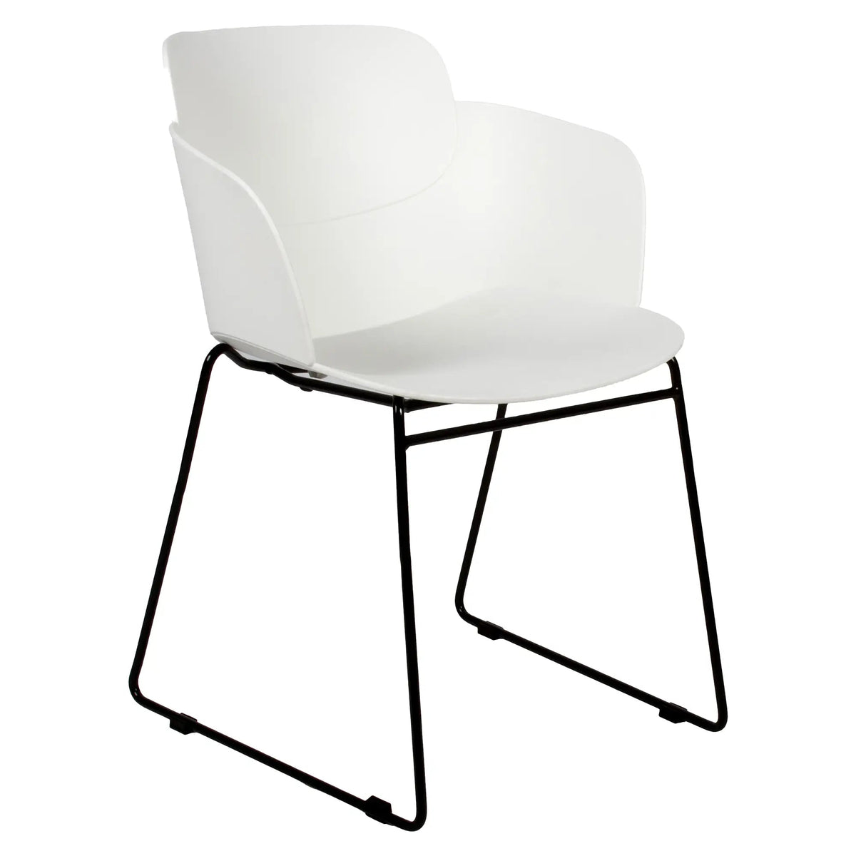 Lotus Sleigh Base Restaurant Chair
