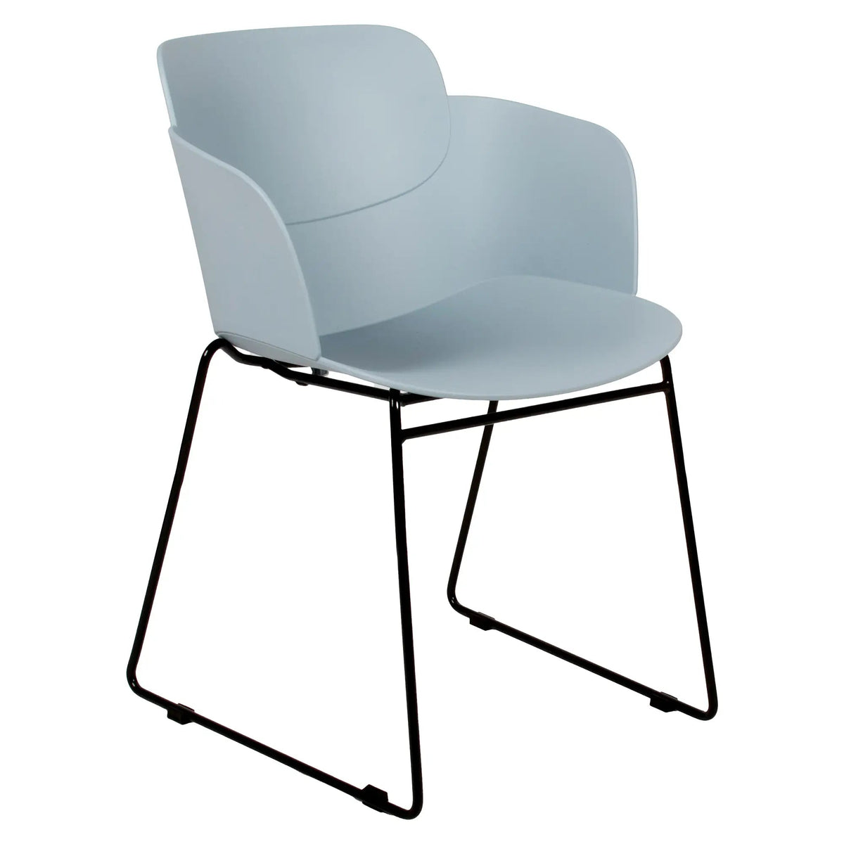 Lotus Sleigh Base Restaurant Chair
