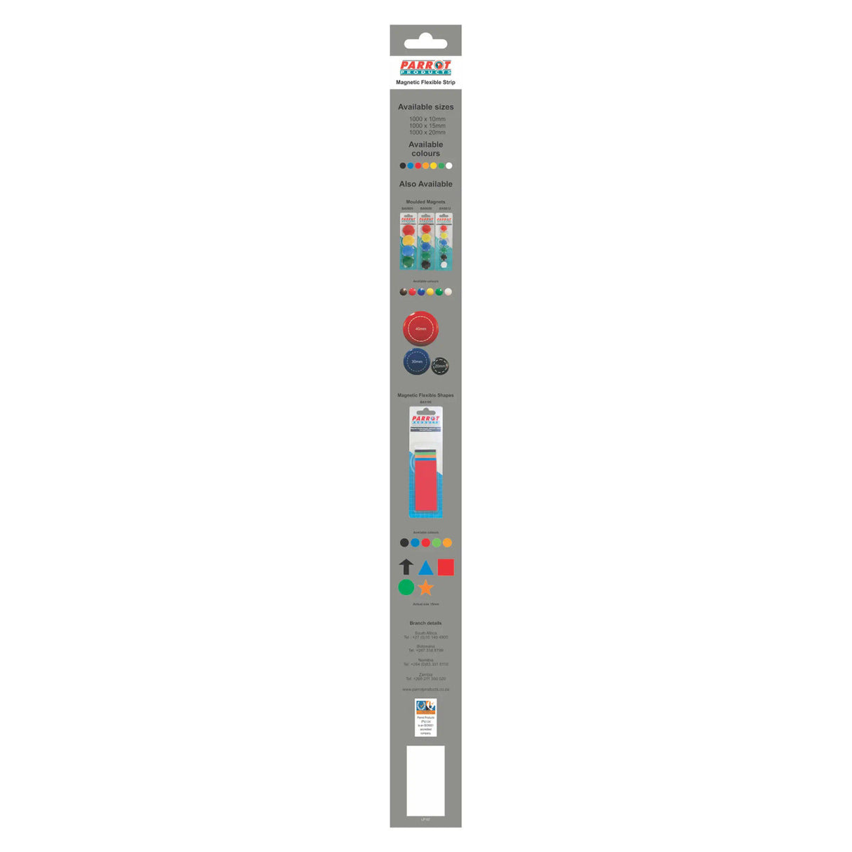 Magnetic Flexible Strip (1000*15mm - White)