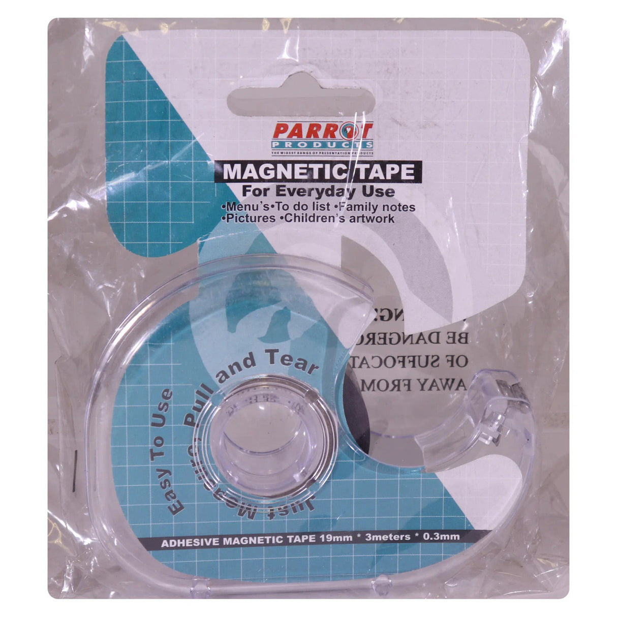 Magnetic Flexible Tape S/Adhesive (3m*19mm*0.3mm)