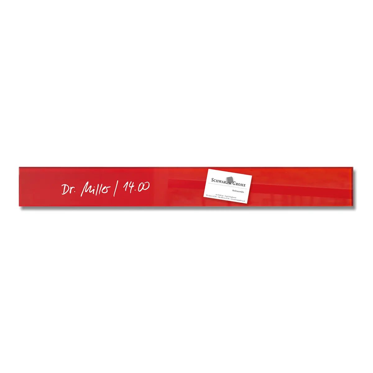 Magnetic Glass Strip – Red