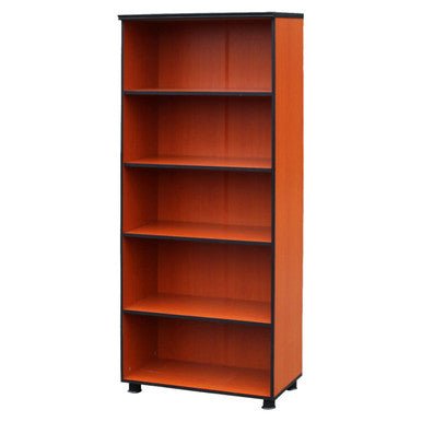 Open Book Shelves with Four Shelves