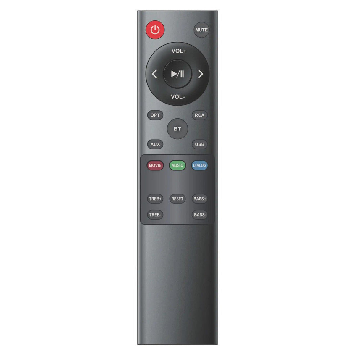 Parrot Speaker Sound Bar Spare Remote (CT3017 / CT3018)