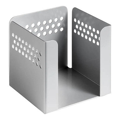 Perforated Steel Paper Cube Holder