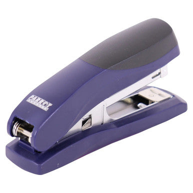 Navy Blue Plastic Stapler, 105*(24/6 26/6), by Brand 67, with a Durable Design for Office and Home Use, Stapling up to 20 Pages, Featuring a High-Quality Metal Staple Mechanism and Sleek Ergonomic Grip. Plastic Stapler for Efficient Tacking.