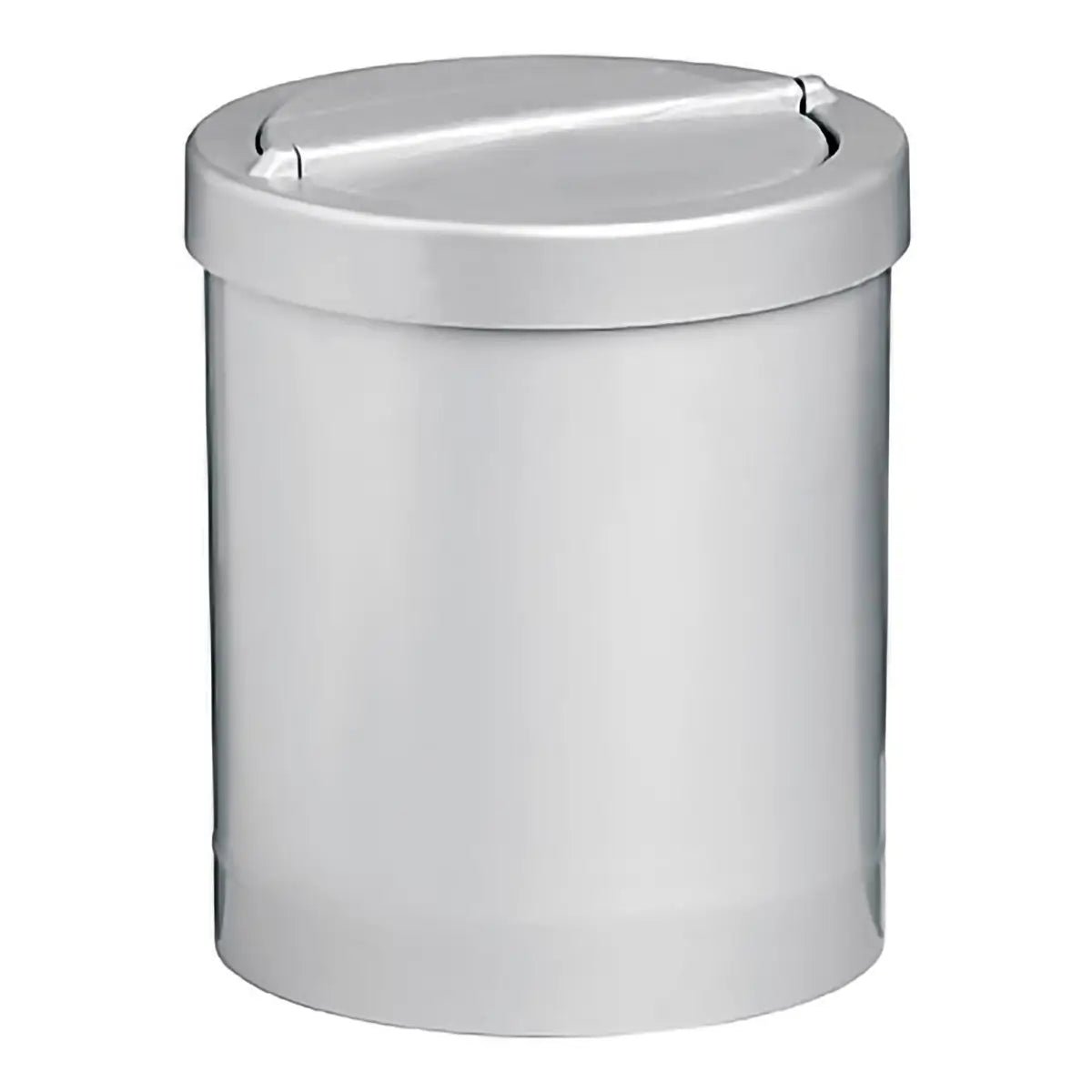 Plastic Waste Paper Bin with Flip Top Lid