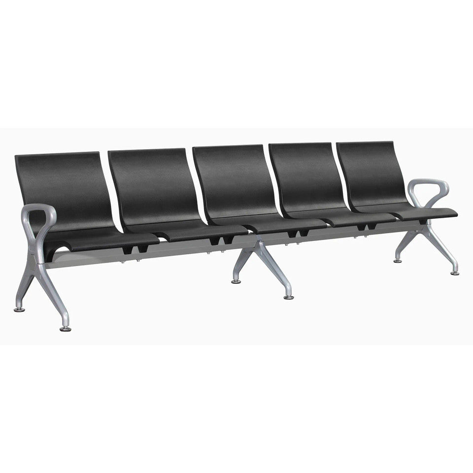Polyurethane Airport Bench Five Seater