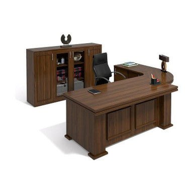 President Executive Desk in Veneer Wood