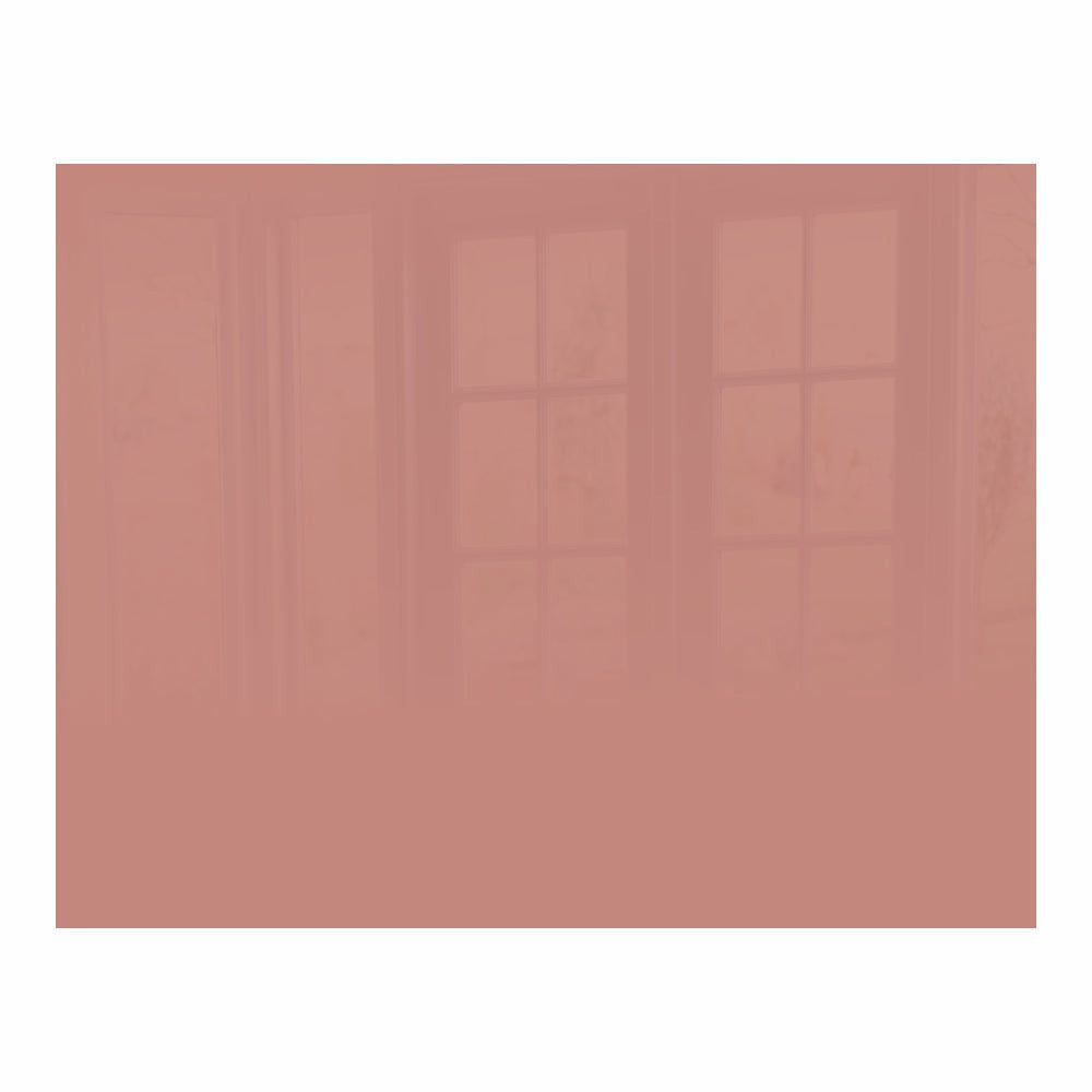 Decorative Glass Wall Tile (898 X 700 X 6mm) Rose Gold