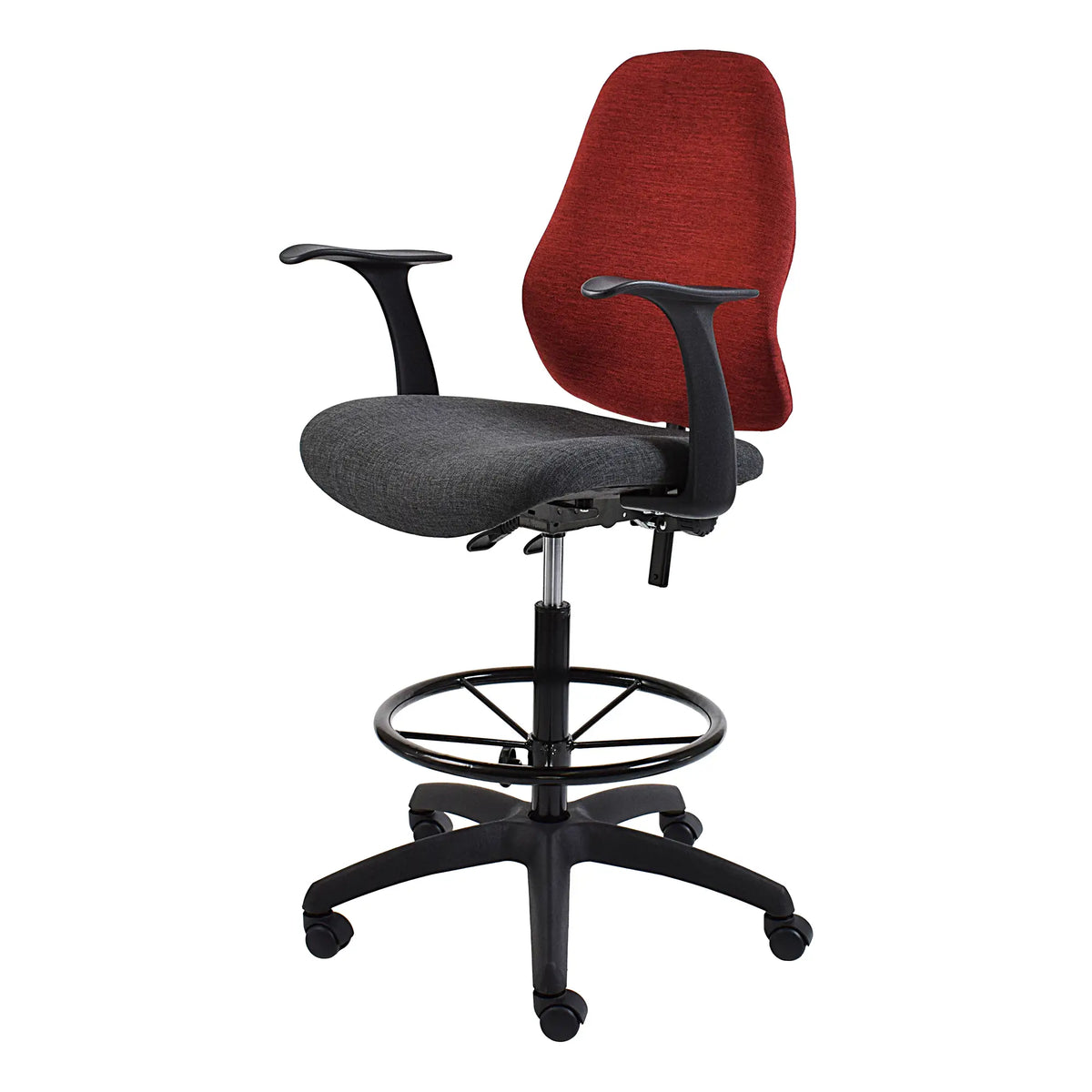 S3009 Operator Draughtsman Medium-Back Office Chair
