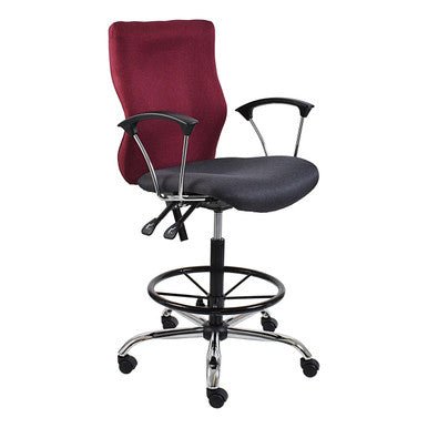 S5009 Operator Draughtsman Medium-Back Office Chair