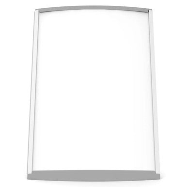 Sign Frame - Desk Top Portrait (210 x 297 mm) SF2129V, White Desktop Sign Holder with a Portrait Orientation