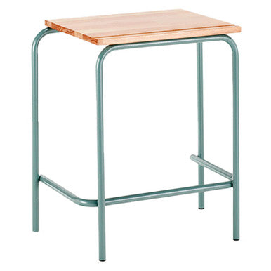 Single School Desk in Saligna Wood 750mm Wide