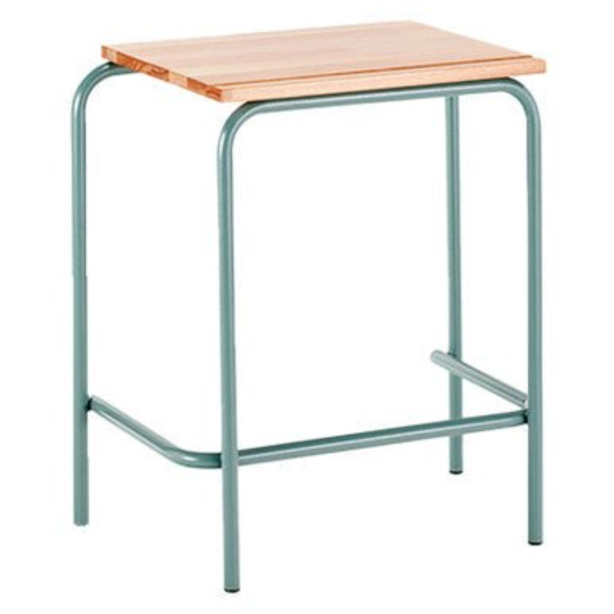 Single School Desk in Saligna Wood 750mm Wide