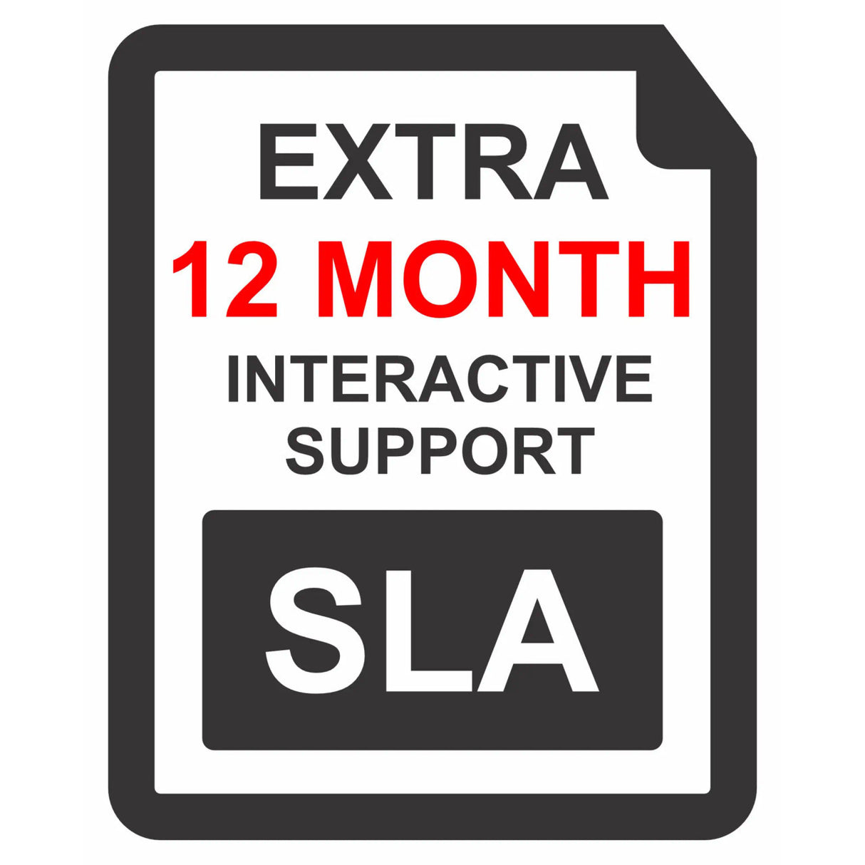 SLA EXTRA 12 MONTH INTERACTIVE SUPPORT SLA